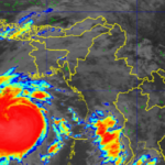 जमिनमा प्रवेश गर्दै शक्तिशाली अम्पुन चक्रवात, वर्षा र हिमपातको सम्भावना