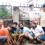 नेपालगञ्जको वडा नम्बर १ मा वृक्षारोपण