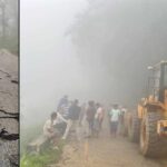 पहिरोका कारण सुदूरपश्चिमका पहाडी जिल्लामा तीन दिनदेखि यातायात ठप्प