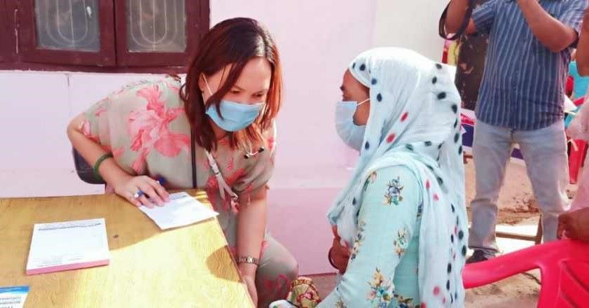 नेपालगन्जमा १३५ श्रमिकको निःशुल्क स्वास्थ्य परीक्षण