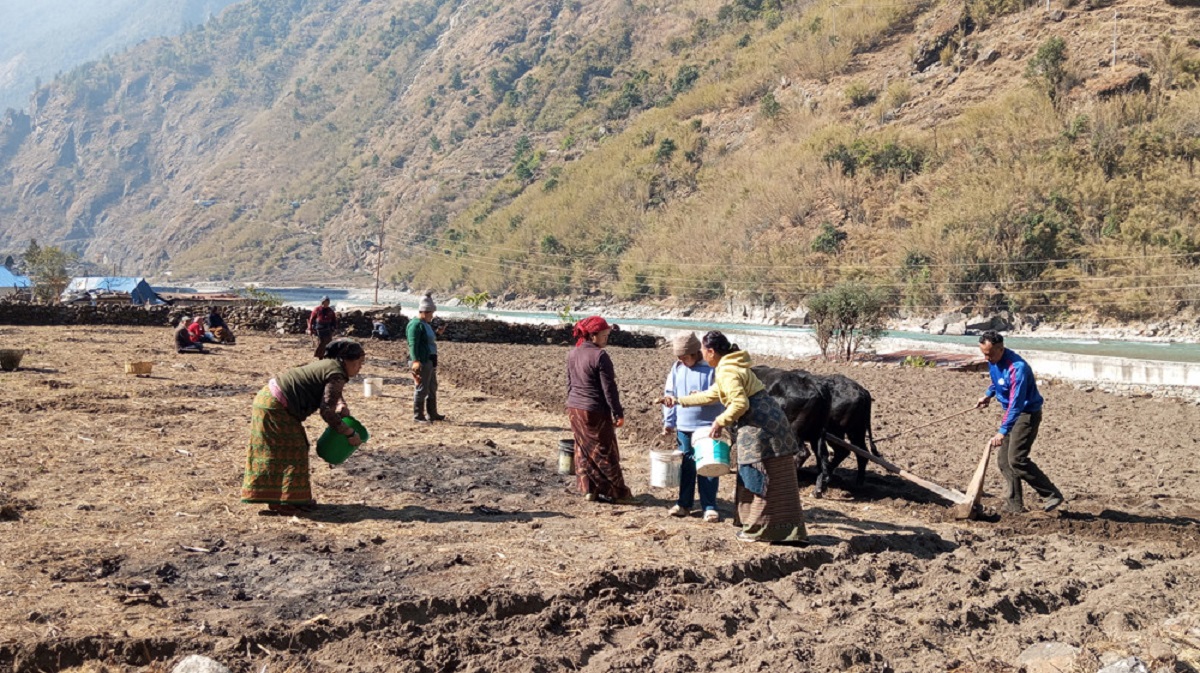 सुक्खा मनाङ मुस्ताङ, न पर्‍यो पानी न झर्‍यो हिउँ