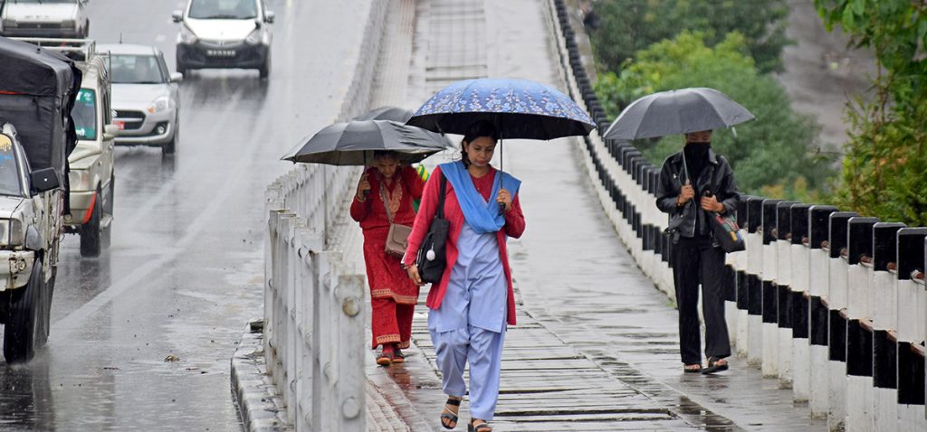 आज सातै प्रदेशमा चट्याङ्गसहित वर्षाको सम्भावना