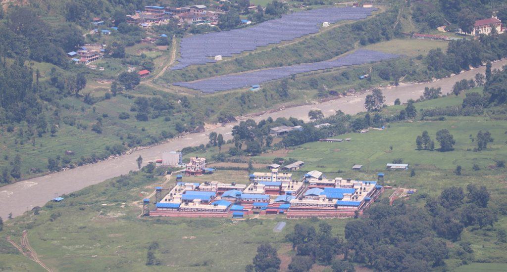 त्रिशूली नदी किनारमा केन्द्रीय कारागार