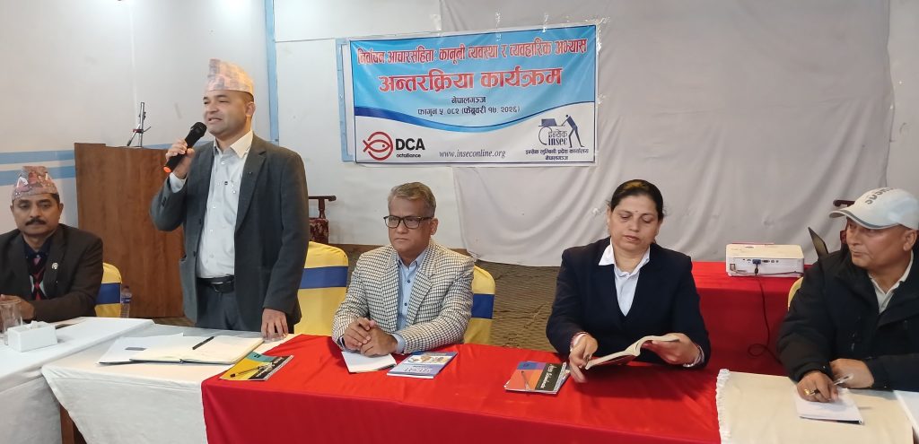 निर्वाचन आचारसंहिता अनुगमन अधिकृत खत्रीले भने, ‘द्वेषपूर्ण अभिव्यक्ति नदिनुहोला’