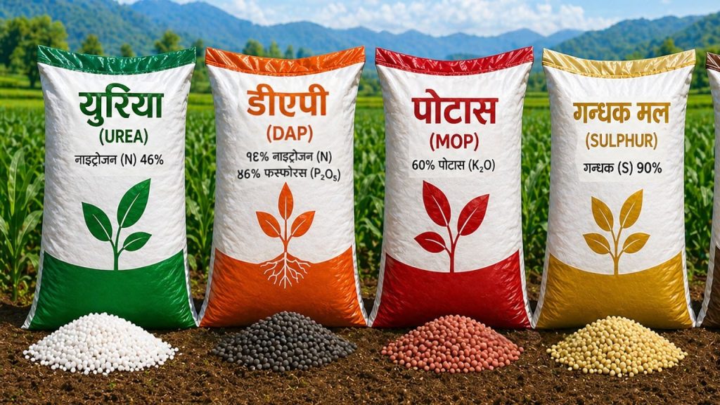 रासायनिक मल अभाव हुने संकेत