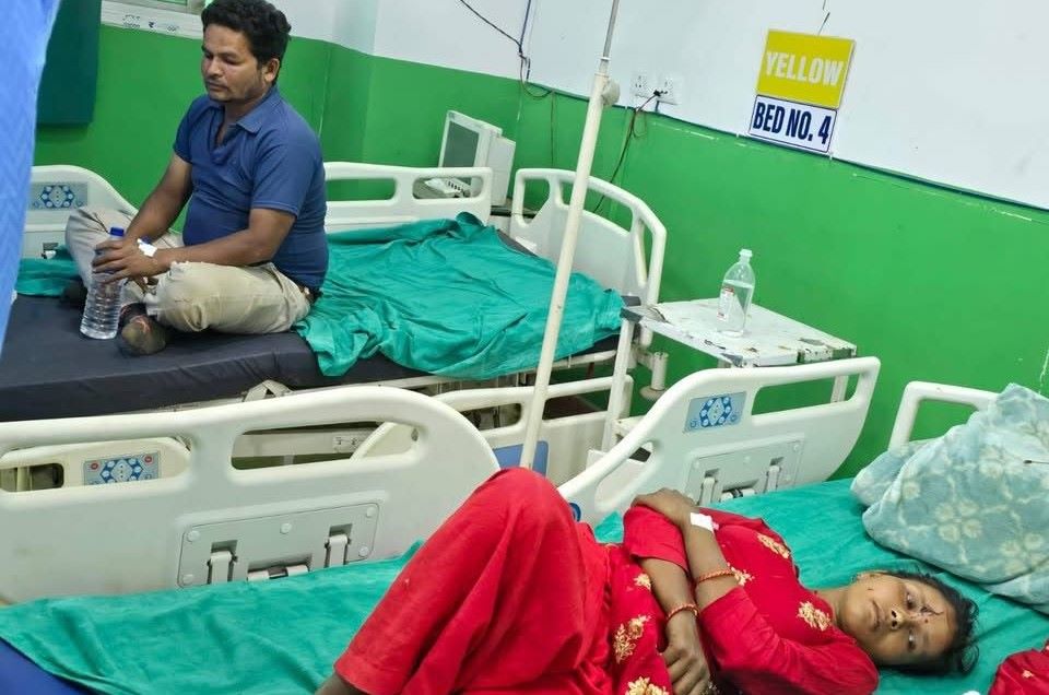 जाजरकोटमा गाडी दुर्घटना, सात जना घाइते