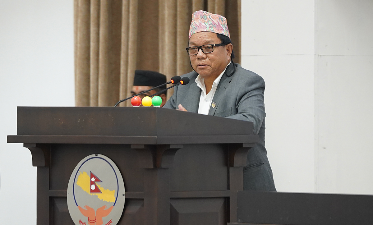 कानुन बनाउन सहयोग माग्दै मन्त्री महावीर पुनले ‘लिस्ट’ नै पढेपछि…