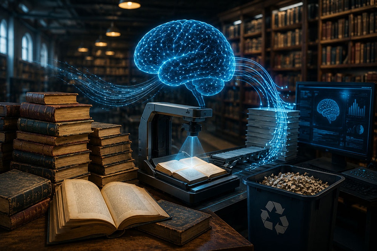 एआई कम्पनीहरुले किन किन्दैछन् पुराना पुस्तक ?