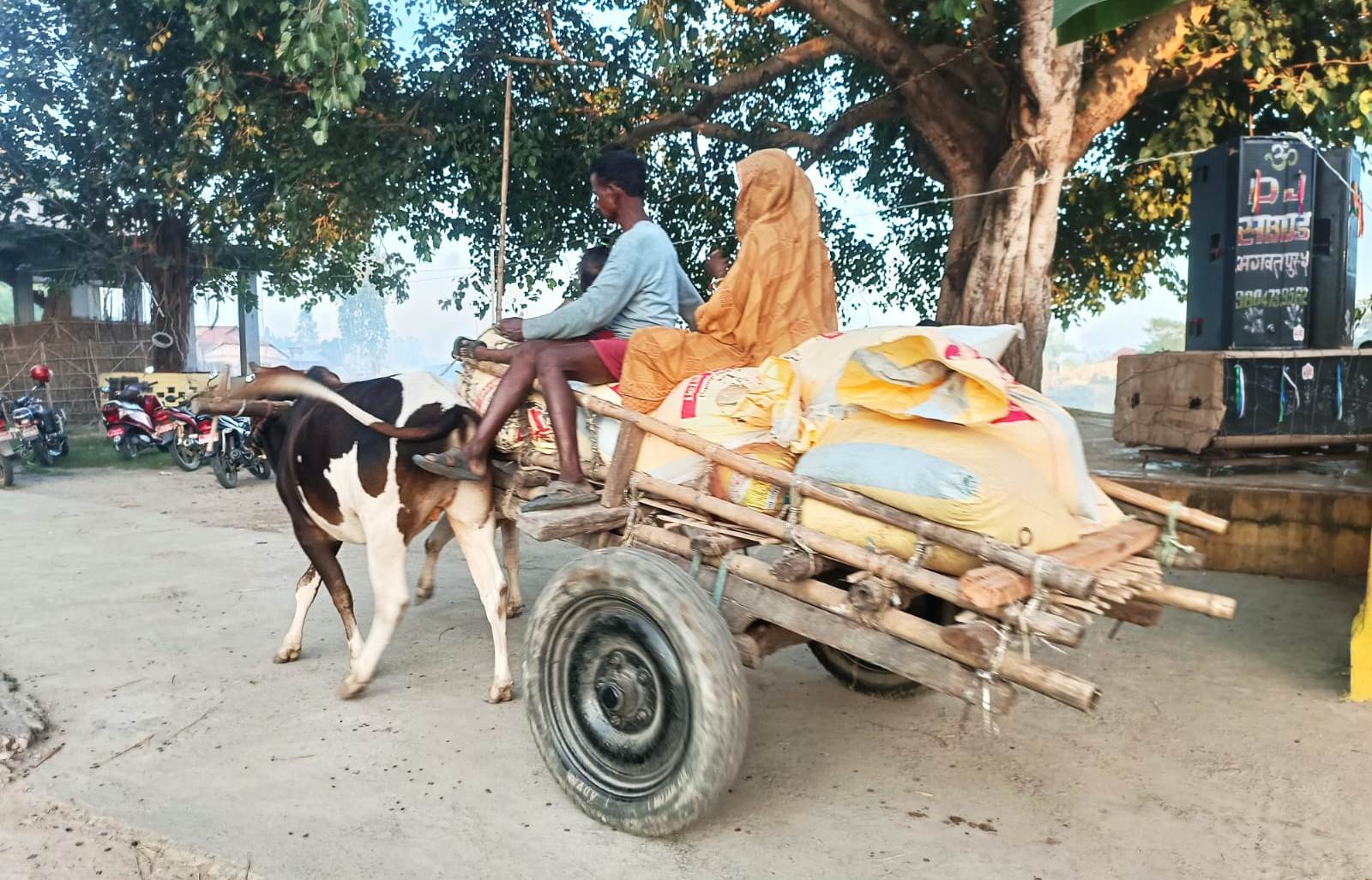 कृषि उत्पादन ओसार्न अझै पनि गाडाकै भर